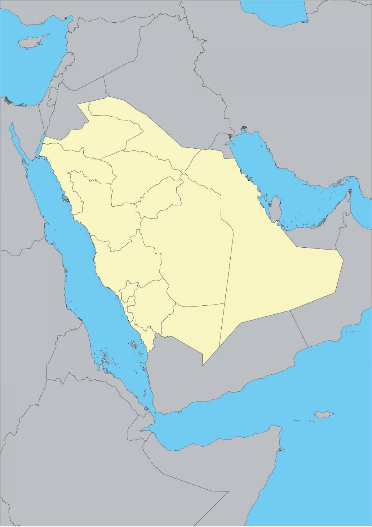 KSA harita vektör