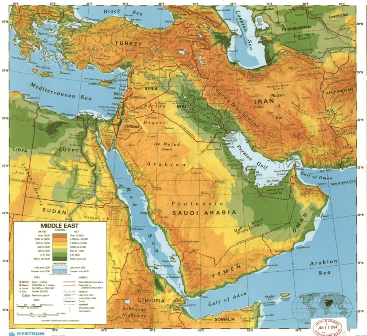 Suudi Arabistan çöl göster
