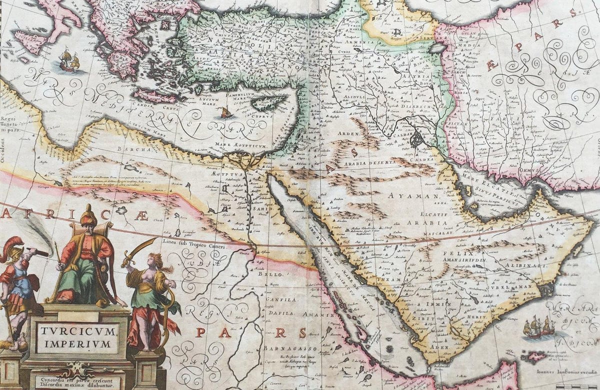 Suudi Arabistan eski harita