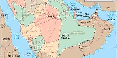 Suudi Arabistan bölgeleri göster